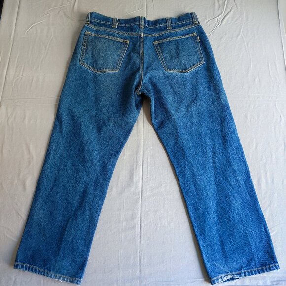 Red Head jeans classic straight men's size 38X30 denim blue cotton - Picture 3 of 12
